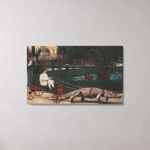 Toile Los Angeles, fille de CAAlligator FarmPulling