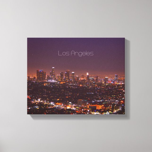 Toile Los Angeles Skyline (Recto)
