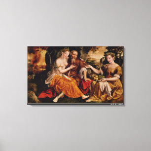 Toile Lot et ses filles, c.1565