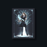 Toile L'Otter Patronus d'Anime Hermione Granger<br><div class="desc">Cette impressionnante illustration de style anime présente Hermione Granger, la brillante et courageuse sorcière de la série Harry Potter, qui incarne son charme Patronus. Vêtue de son uniforme de Hogwarts, Hermione se tient en confiance lorsqu'elle convoque son Patronus, une loutre éthérée, au milieu d'un tourbillon spectaculaire de branches de glace...</div>