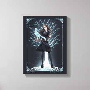 Toile L'Otter Patronus d'Anime Hermione Granger