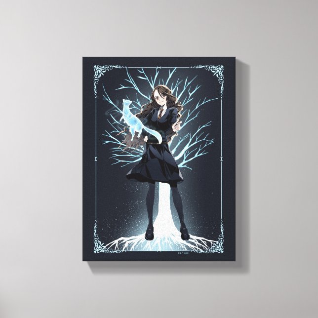 Toile L'Otter Patronus d'Anime Hermione Granger (Recto)