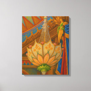 Toile Lotus Light - Pavilion Royal Chandelier Imprimer
