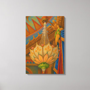 Toile Lotus Light - Pavilion Royal Chandelier Imprimer