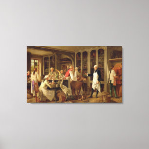 Toile Louis Jean Marie Daubenton (1716-1799) dans son La