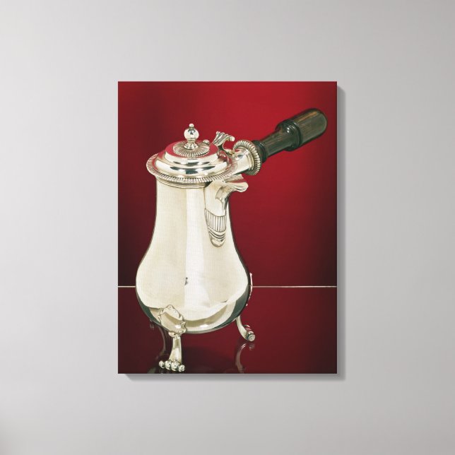 Toile Louis XIV chocolatière, 1686 (Recto)