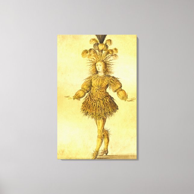 Toile Louis XIV de France (Recto)