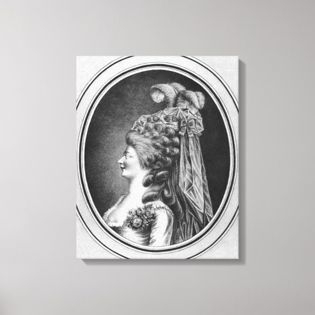 Toile Louise Contat de Parny dans le rôle de Suzanne (Recto)