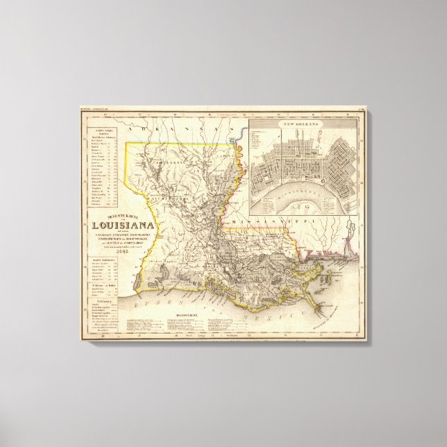 Toile Louisiane 4 (Recto)