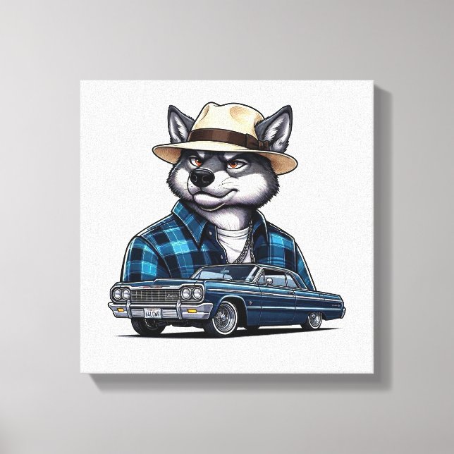 Toile Loup Lowrider (Recto)