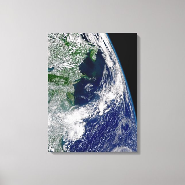 Toile L'Ouragan Frances Sur Une Terre Partielle. (Recto)