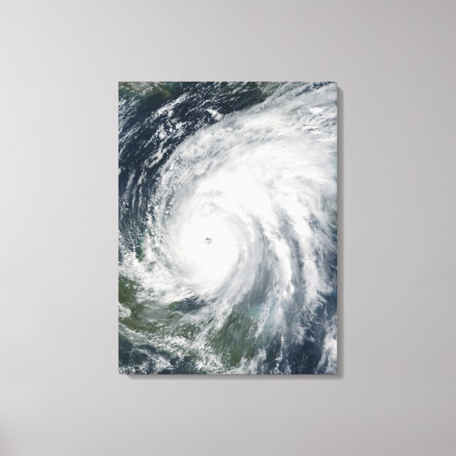 Toile L'ouragan Wilma sur le Mexique (Recto)