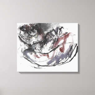 Toile Loutre de chien