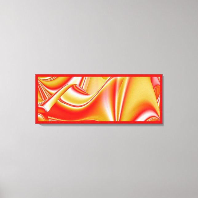 Toile Love and Gold Abstrait 3D Rainbowart (Recto)