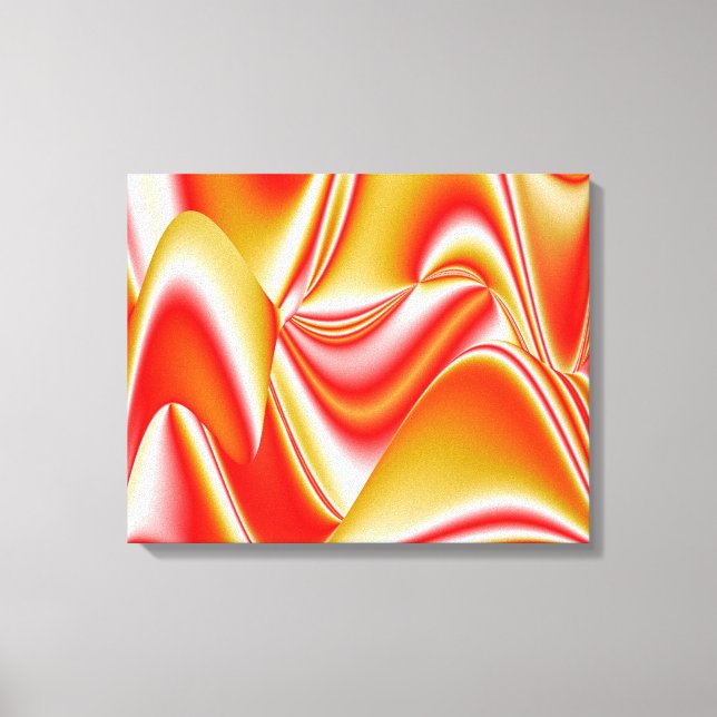 Toile Love and Gold Abstrait 3D Rainbowart (Recto)