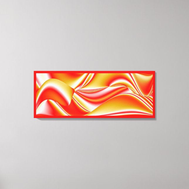 Toile Love and Gold Abstrait 3D Rainbowart (Recto)