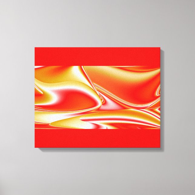 Toile Love and Gold Abstrait 3D Rainbowart (Recto)