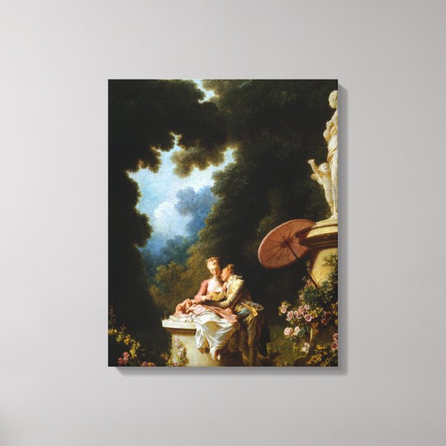 Toile <Love Letters>par Jean Honore Fragonard (Recto)