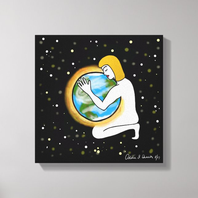 Toile Love One Another Print (Recto)