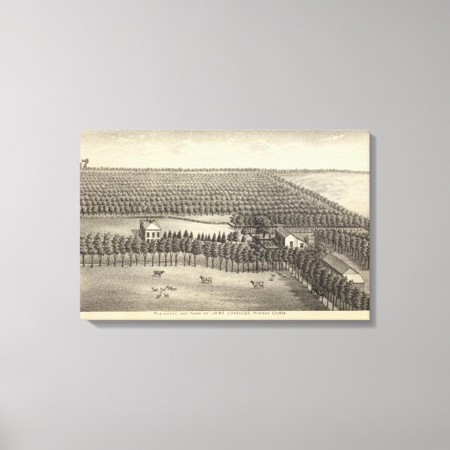 Toile Loveless Farm, Nebraska (Recto)
