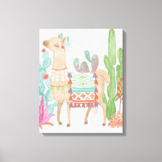 Toile Lovely Llama IV (Recto)