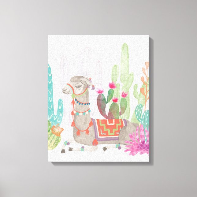 Toile Lovely Llamas I (Recto)