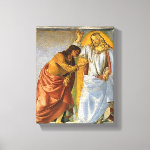Toile Luca Signorelli : Le Christ et le Thomas doutant