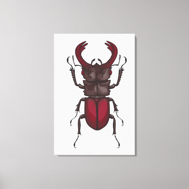 Toile Lucane cerf-volant (Recto)