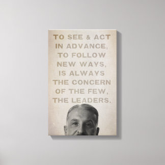 Toile Ludwig von Mises Dirigeants Étiquettes Imprimer