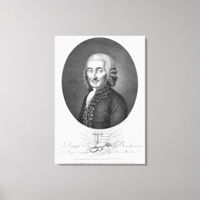 Toile Luigi Boccherini (Recto)
