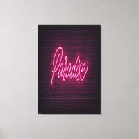 Lumière de néon paradis