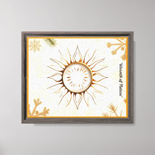 Toile "Lumière solaire Luxion"