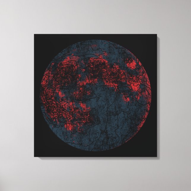Toile lune (Recto)