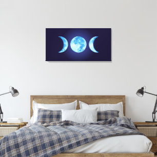 Toile Lune à trois phases