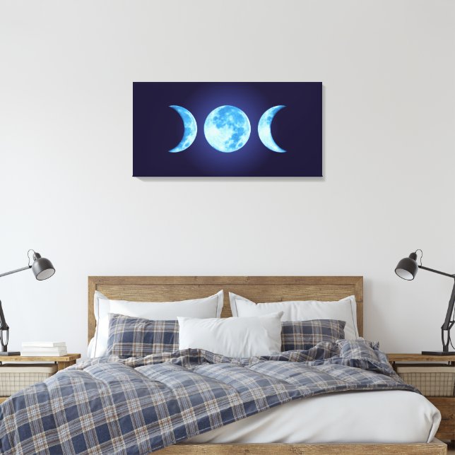 Toile Lune à trois phases (Insitu(Chambre))
