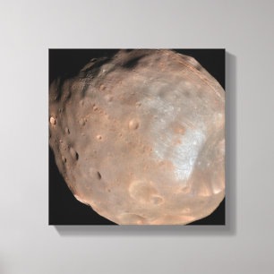 Toile Lune Phobos de Mars