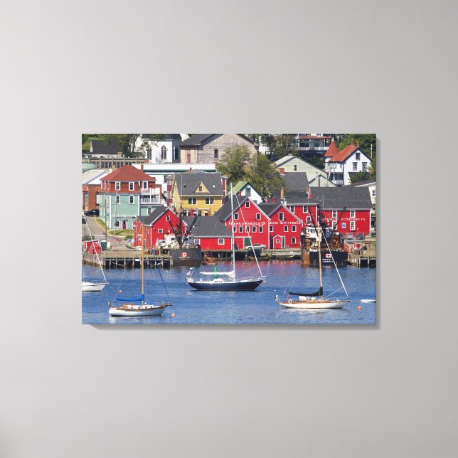 Toile Lunenberg, Nouvelle-Écosse, Canada. 3 (Recto)