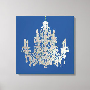 Toile Lustre en faux argent à faire soi-même/Arrière-pla