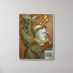Toile Luther comme cornemuses du diable, c.1535