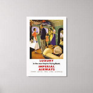 Toile Luxe dans le nouvel empire Bateaux Volants - M