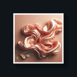 Toile Luxury Rose Gold Silk Flow - Elegant Liquid Satin<br><div class="desc">A stunning abstract representation of flowing silk in a sophisticated rose gold and blush palette. Featuring graceful, fluid folds with a soft metallic shimmer, this piece captures the essence of high-end textile art. Ideal for creating a romantic and serene atmosphere in bedrooms, luxury dressing rooms, or modern minimalist interiors.</div>