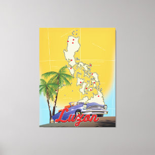 Toile Luzon Philippines poster Voyage