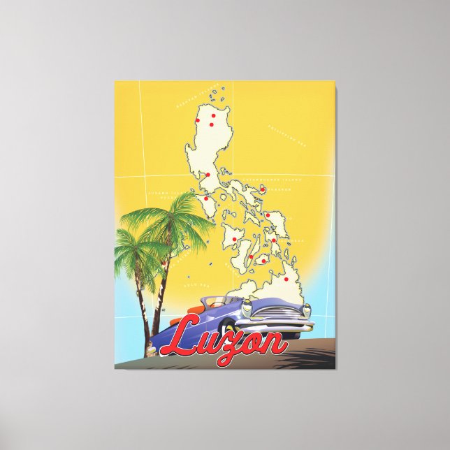 Toile Luzon Philippines poster Voyage (Recto)
