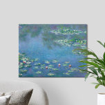 Toile Lys d'eau Claude Monet<br><div class="desc">Water Lys peinture d'art de paysage botanique par Claude Monet</div>