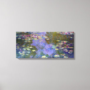 Toile Lys d'eau Claude Monet