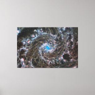 Toile M74 (M74) Galaxie   NGC 628   MIRI   JWST