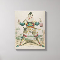 M. Grimaldi en clown