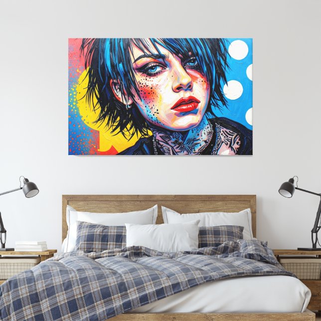 TOILE MA GÉNÉRATION 4 (Insitu(Chambre))