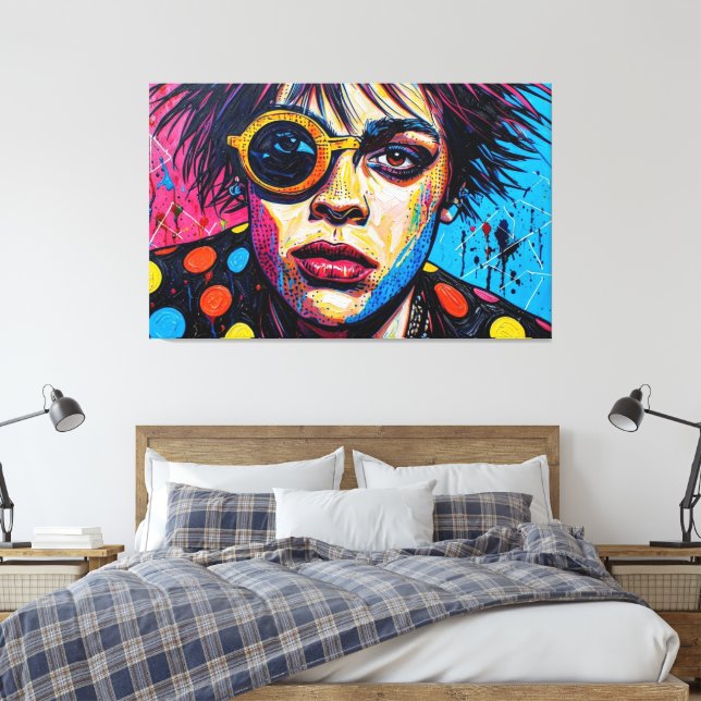 TOILE MA GÉNÉRATION A MAINTENANT 23 ANS (Insitu(Chambre))