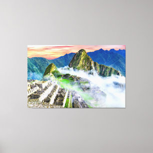 Toile Machu Picchu, Cuzco - Pérou
